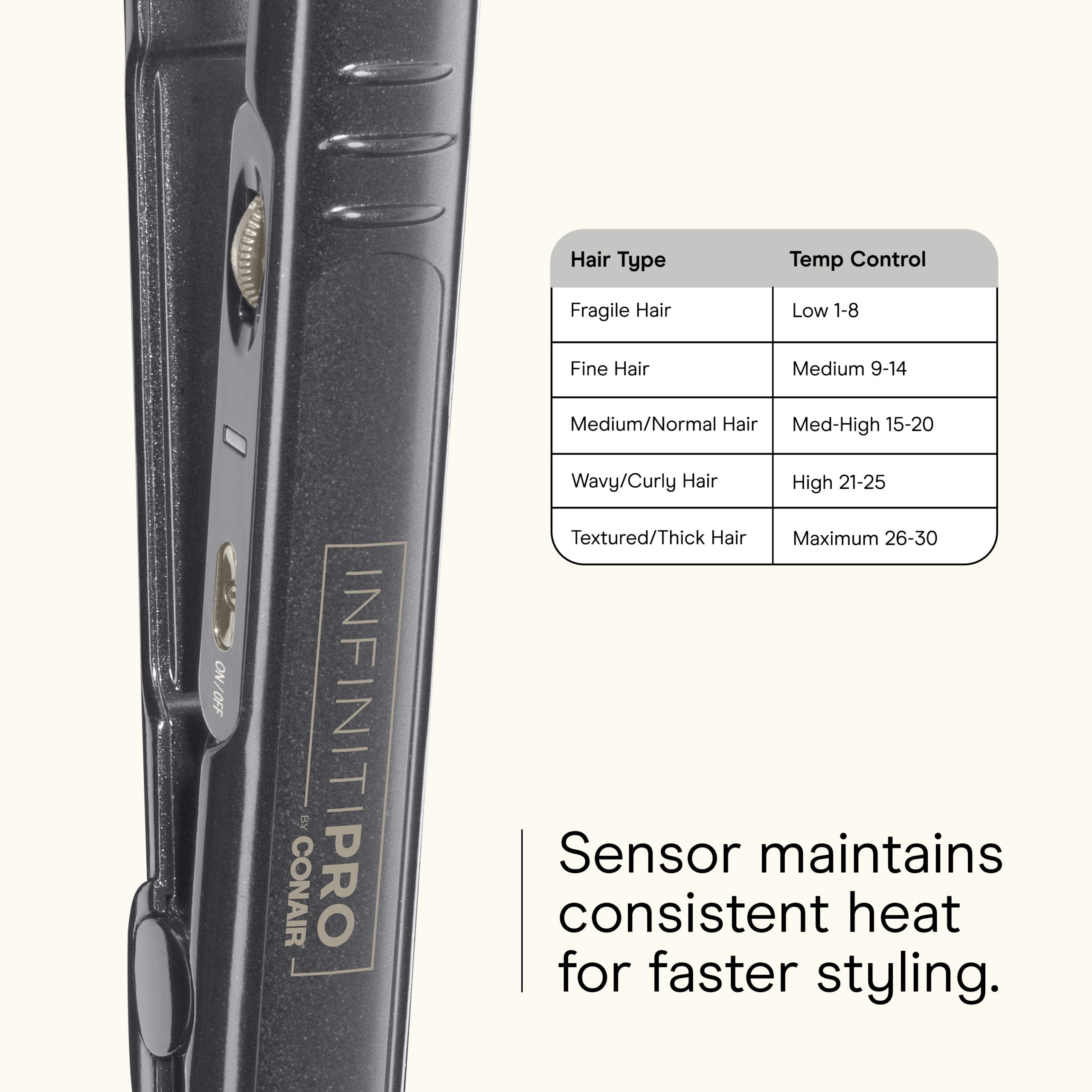 INFINITI PRO CONAIR 1" Tourmaline Ceramic Flat Iron