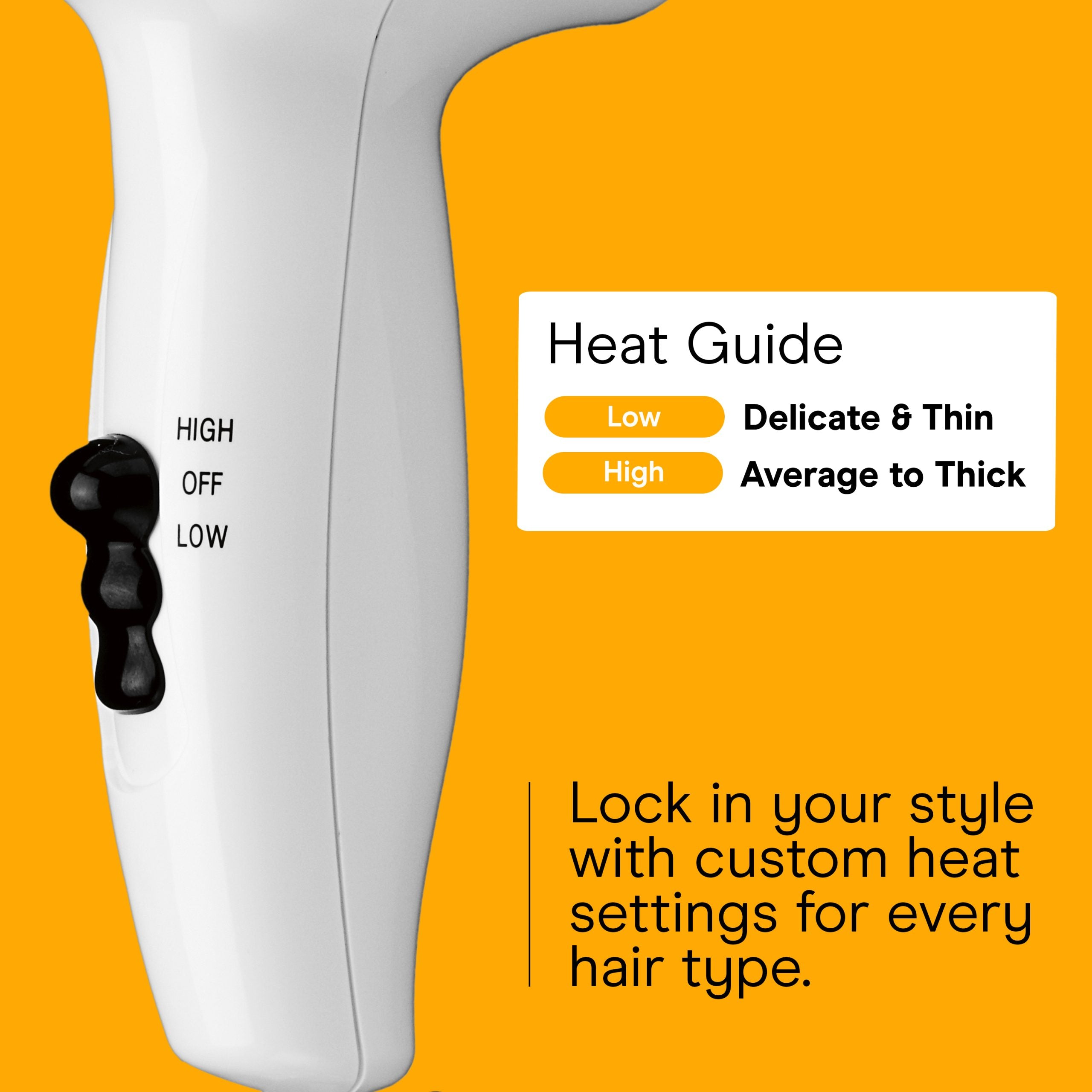 Powerful Drying & Styling Hair Dryer