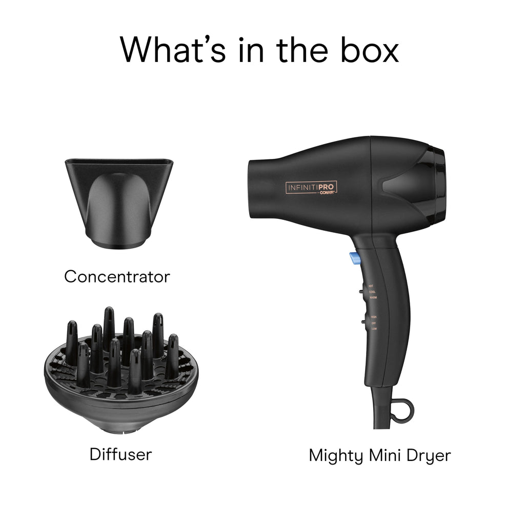 INFINITI PRO CONAIR&trade; Mighty Mini Dryer