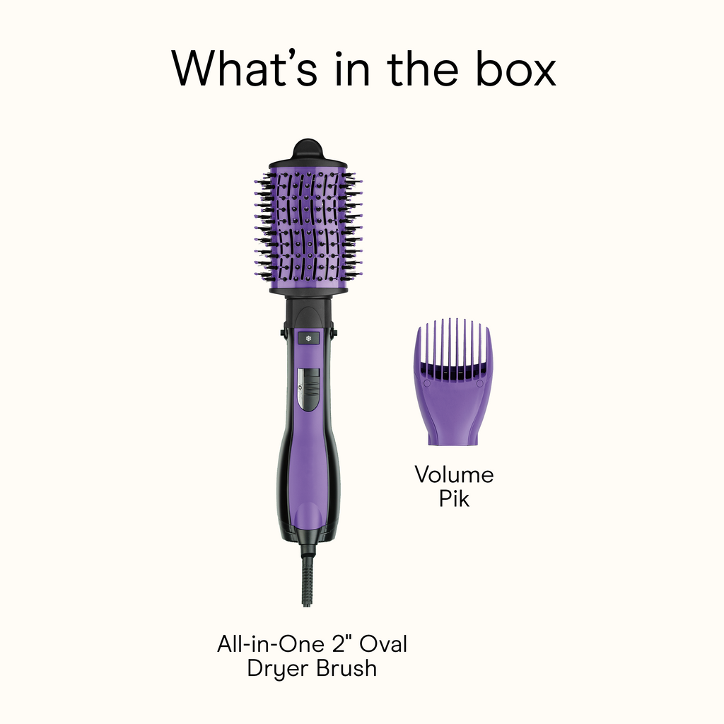 All-in-One 3" Oval Dryer Brush