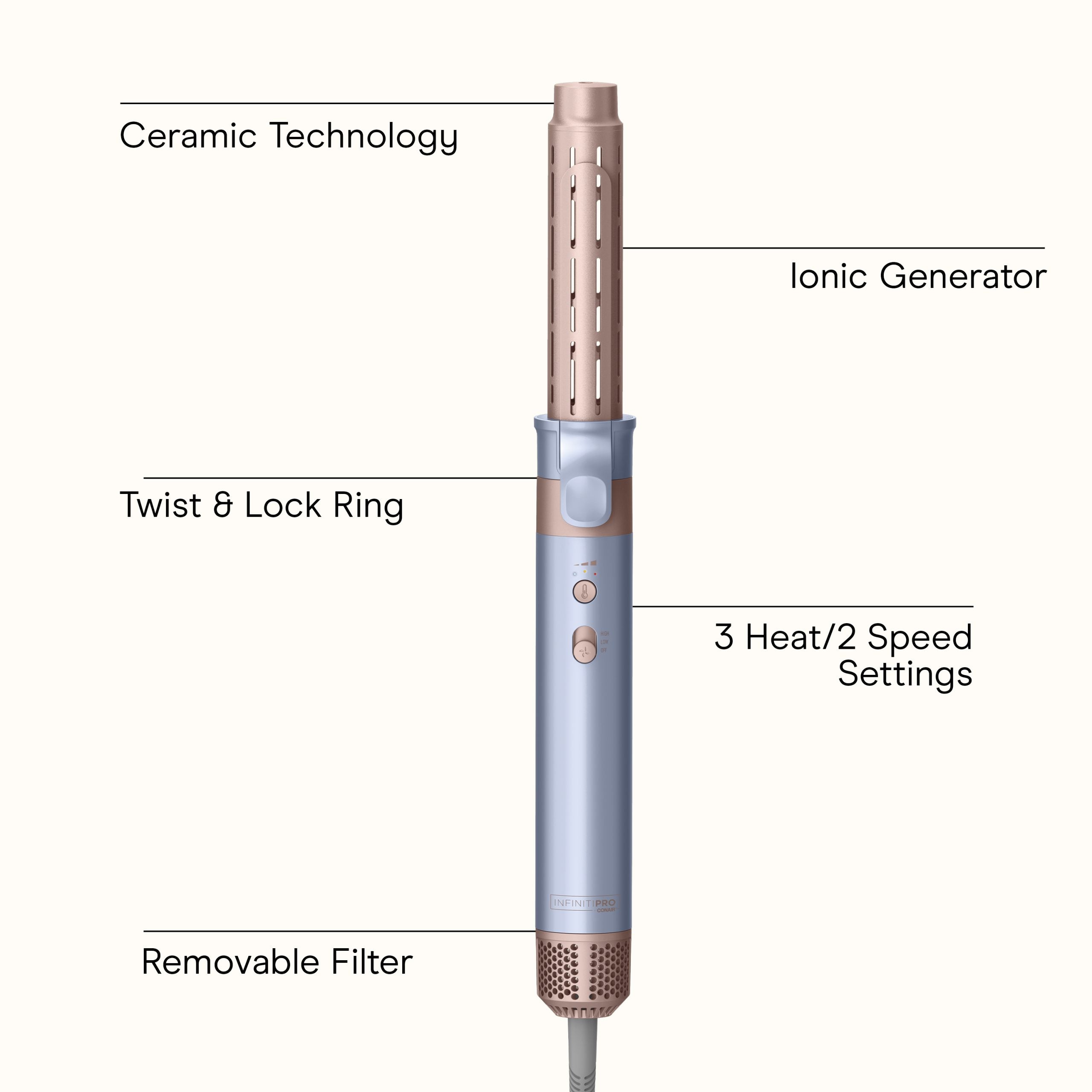 INFINITI PRO CONAIR&trade; Wet-to-Dry Styling Wand