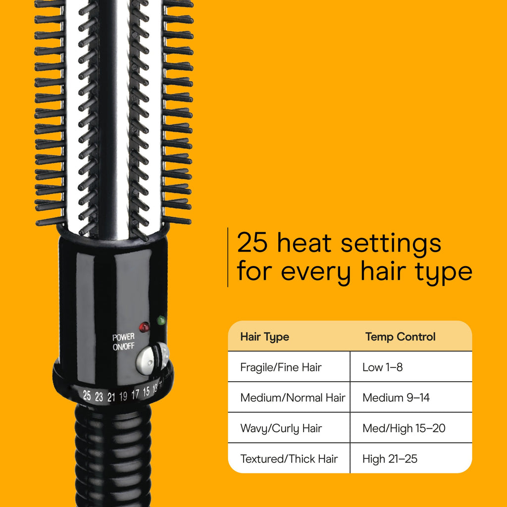 CONAIR INSTANT HEAT 1-1/4" HOT BRUSH