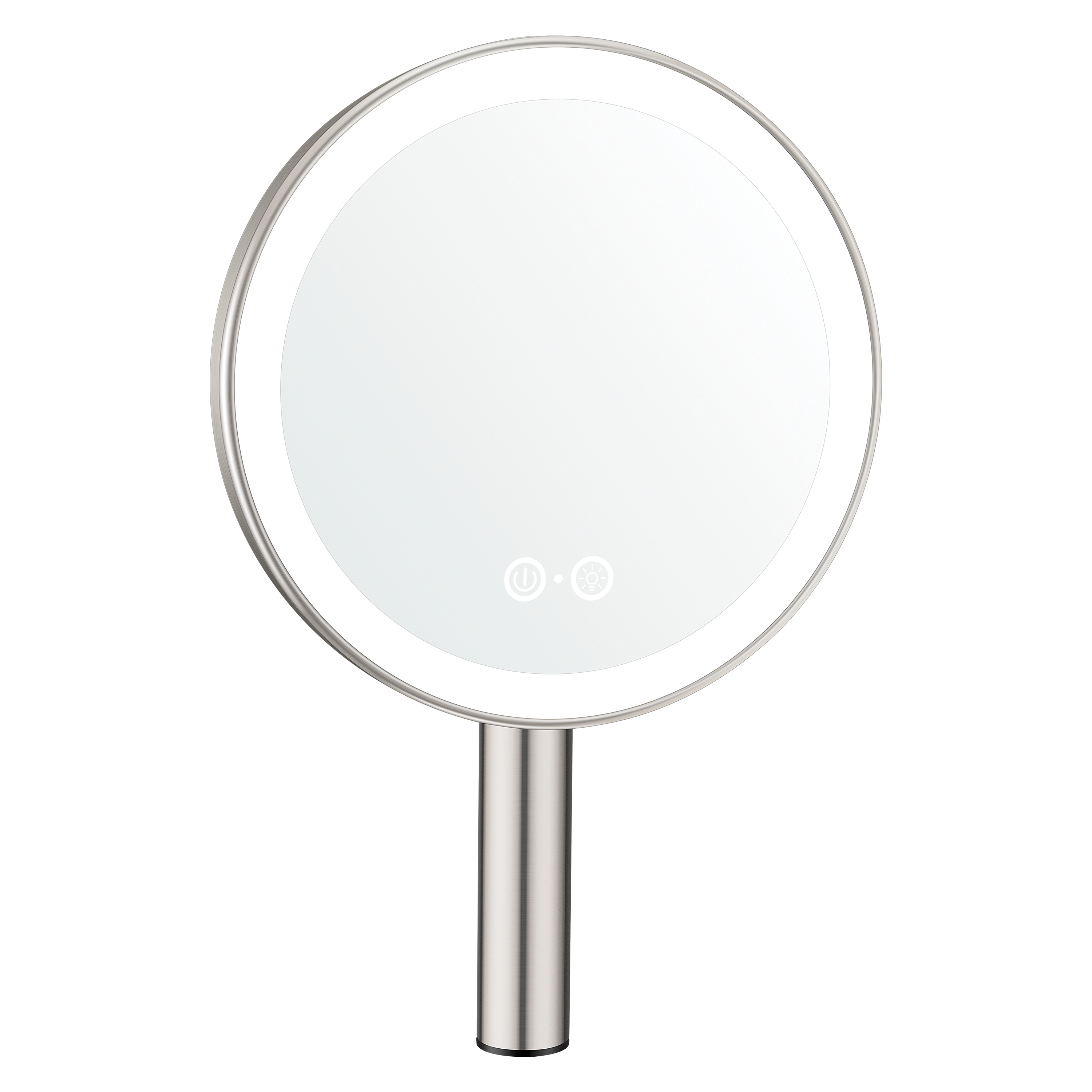LED-Lighted Handheld Rechargeable Mirror