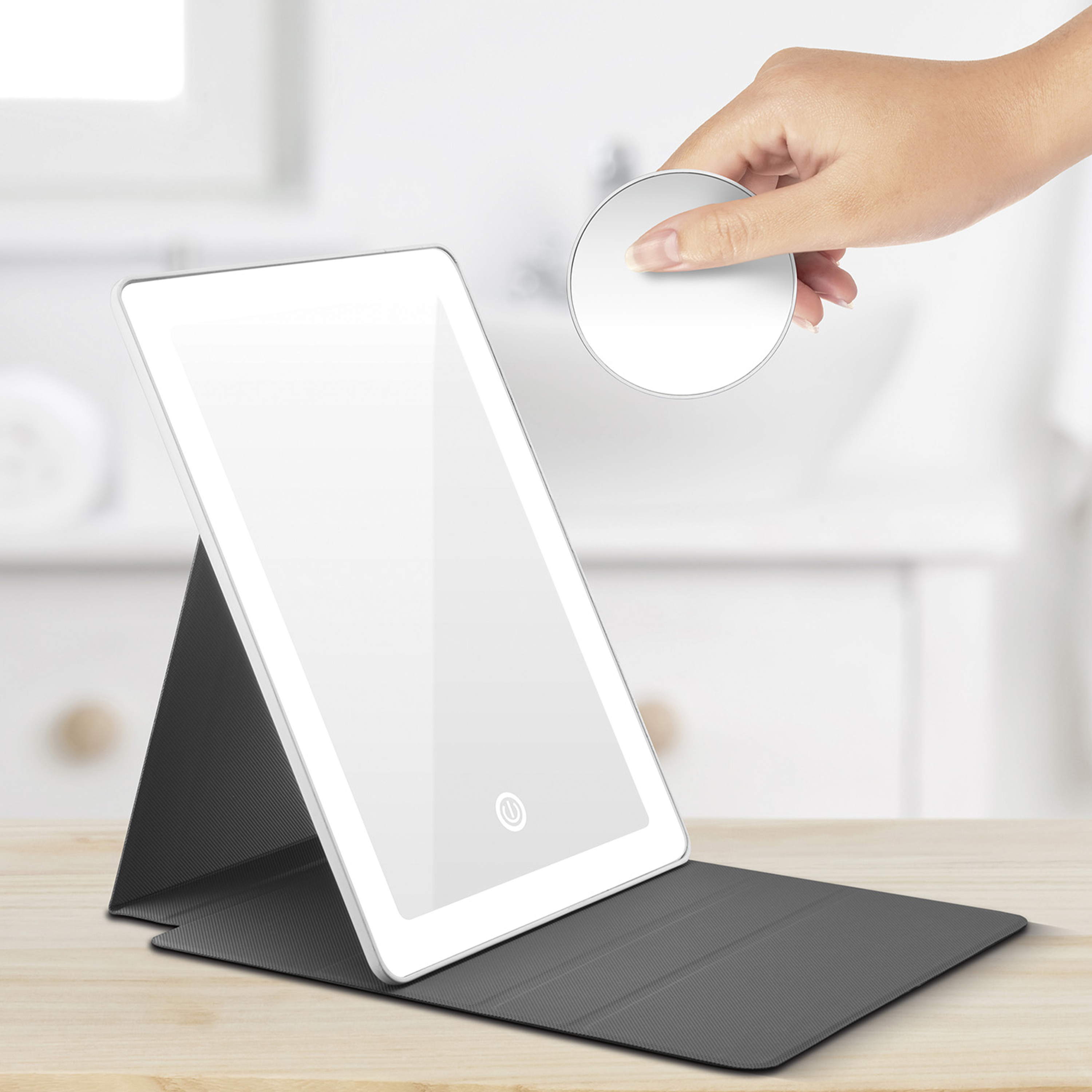 Rechargeable Tablet Mirror