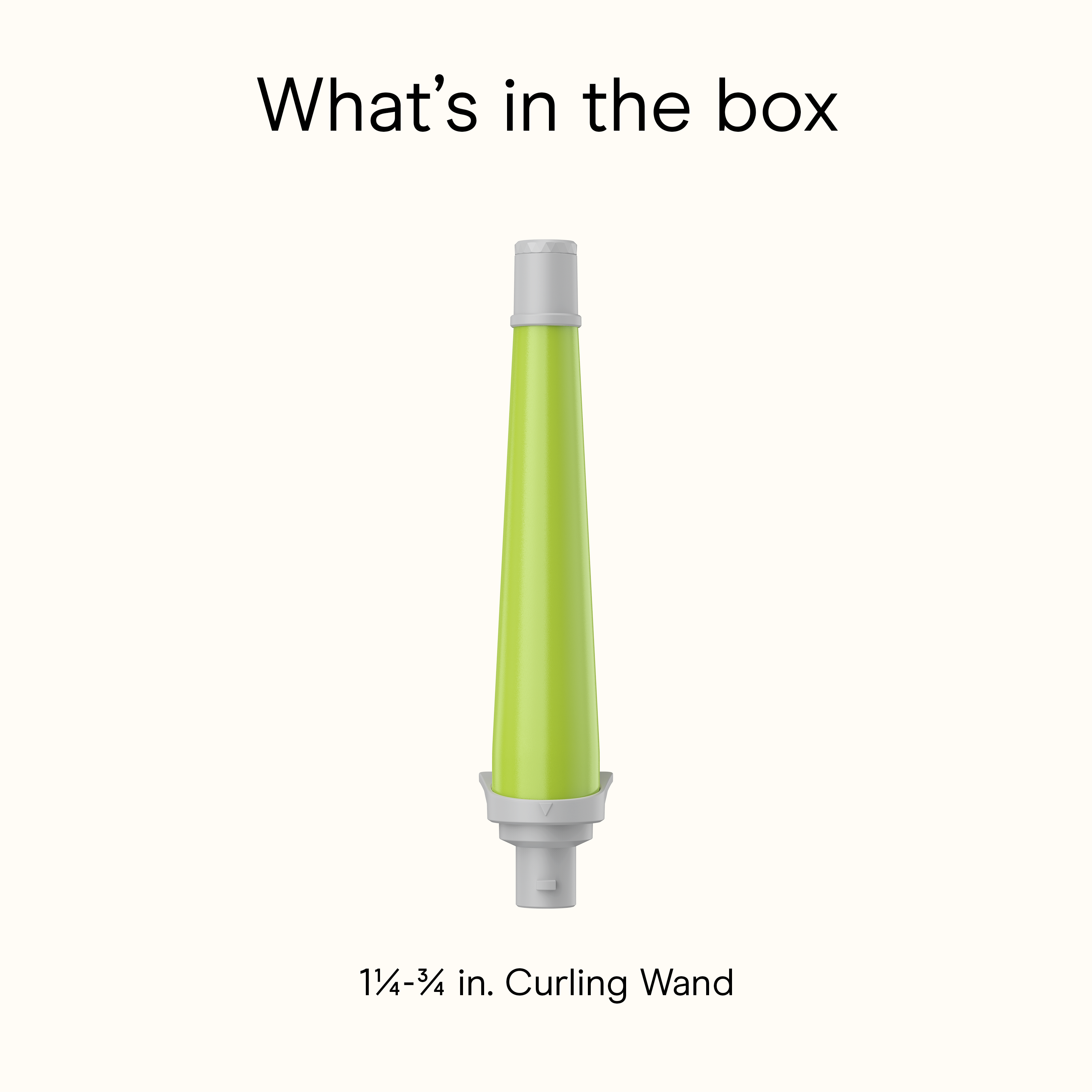 1&frac14;"&ndash;&frac34;" Tapered Wand Attachment