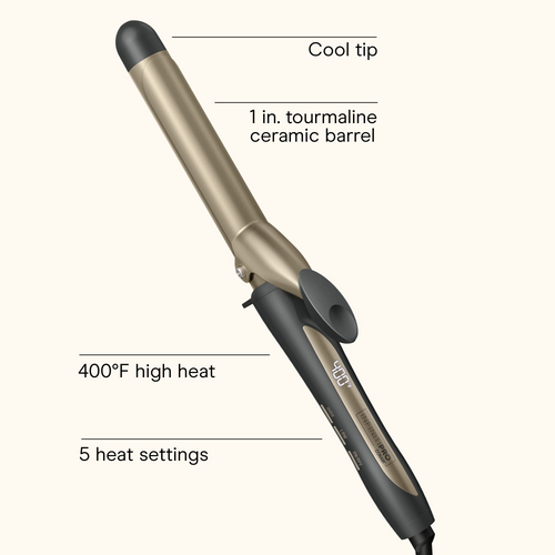 1" Tourmaline Ceramic Curling Iron