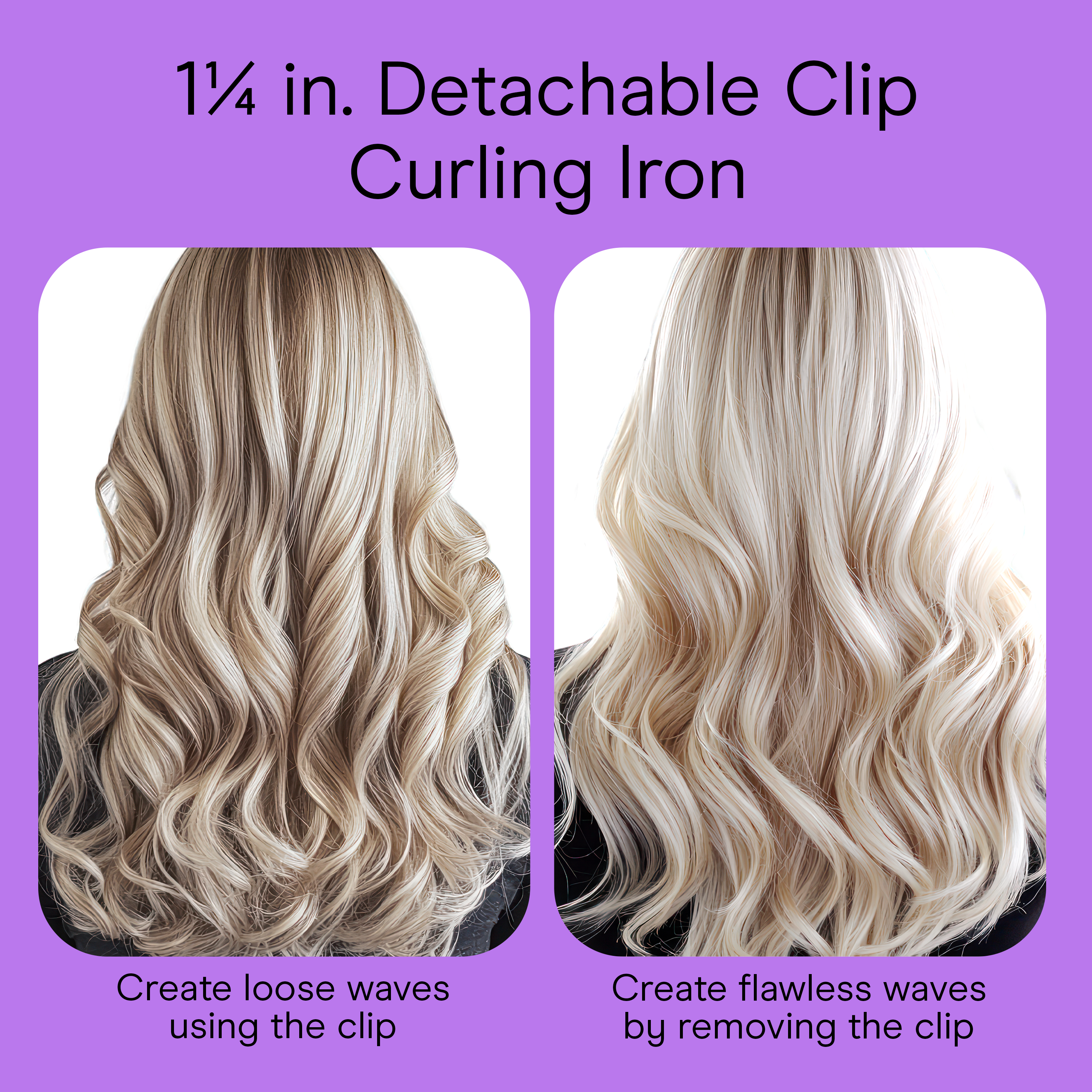 1&frac14;" Tourmaline Ceramic Curling Wand
