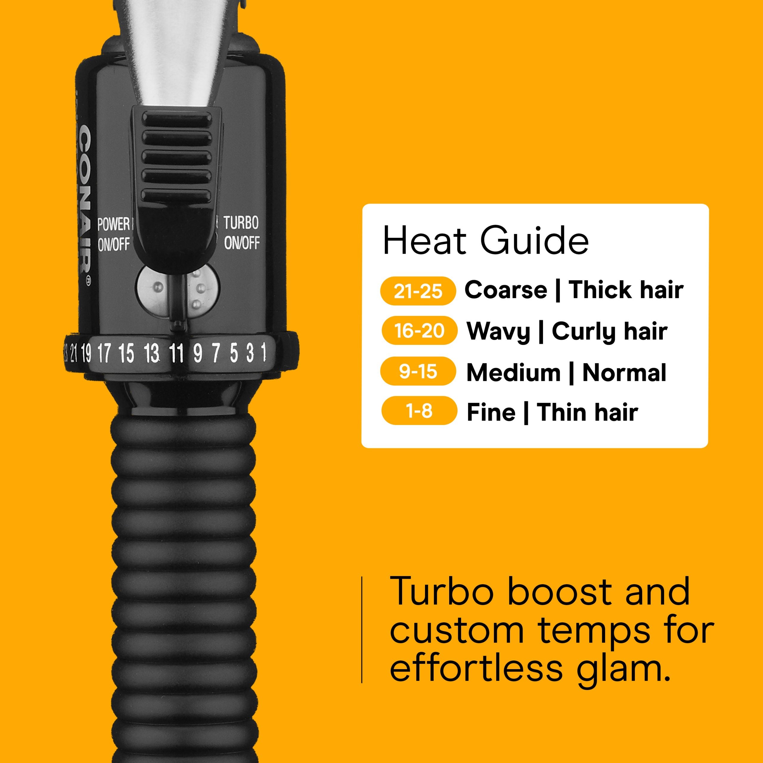 Instant Heat 1&frac14;-inch Curling Iron
