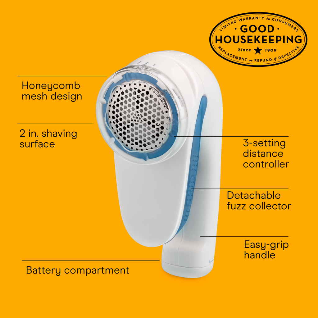 Battery-Operated Fabric Shaver
