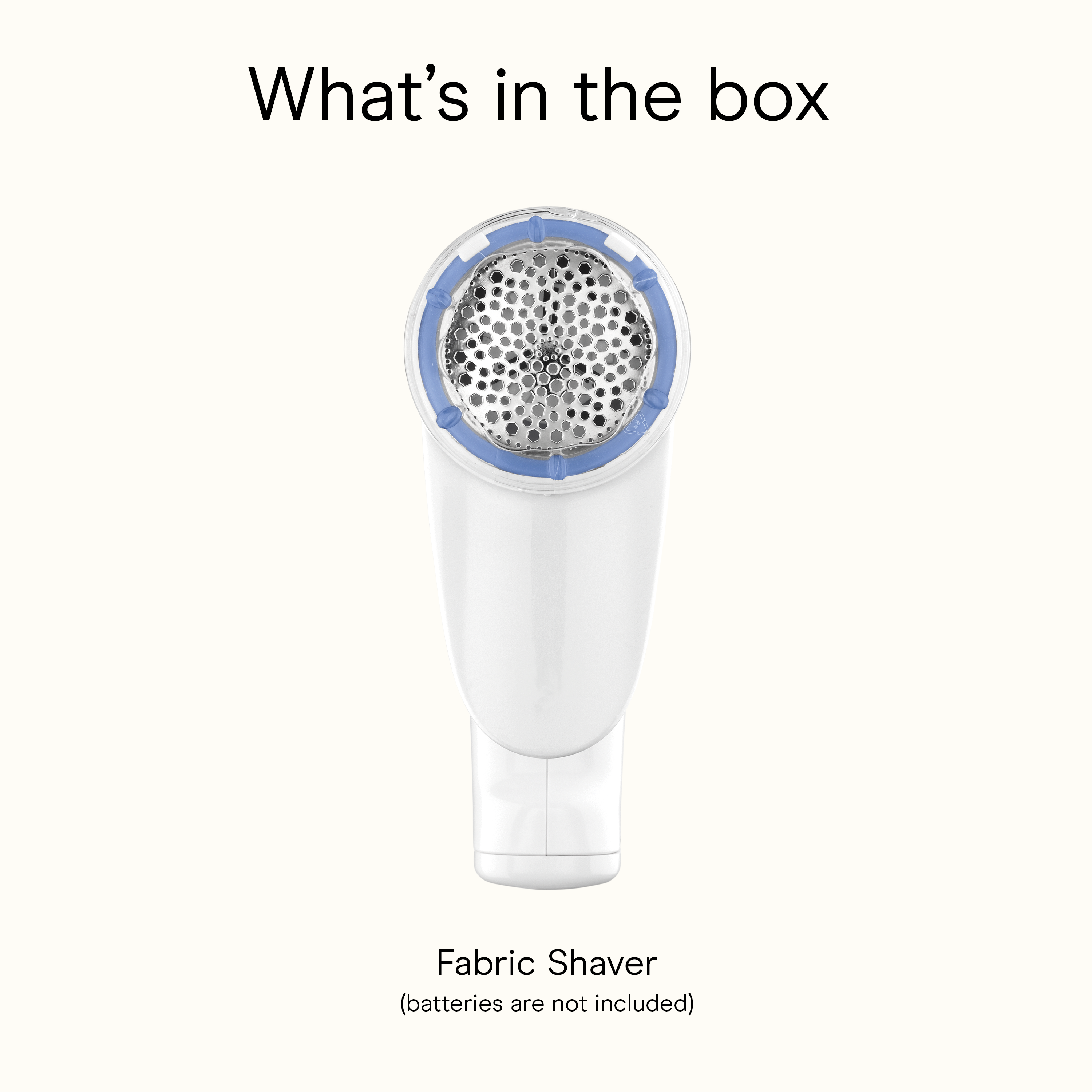 Battery-Operated Fabric Shaver