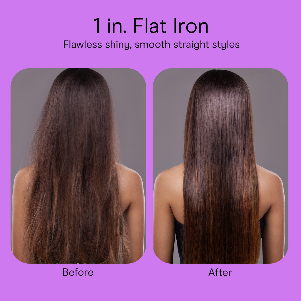 1" Tourmaline Ceramic Flat Iron