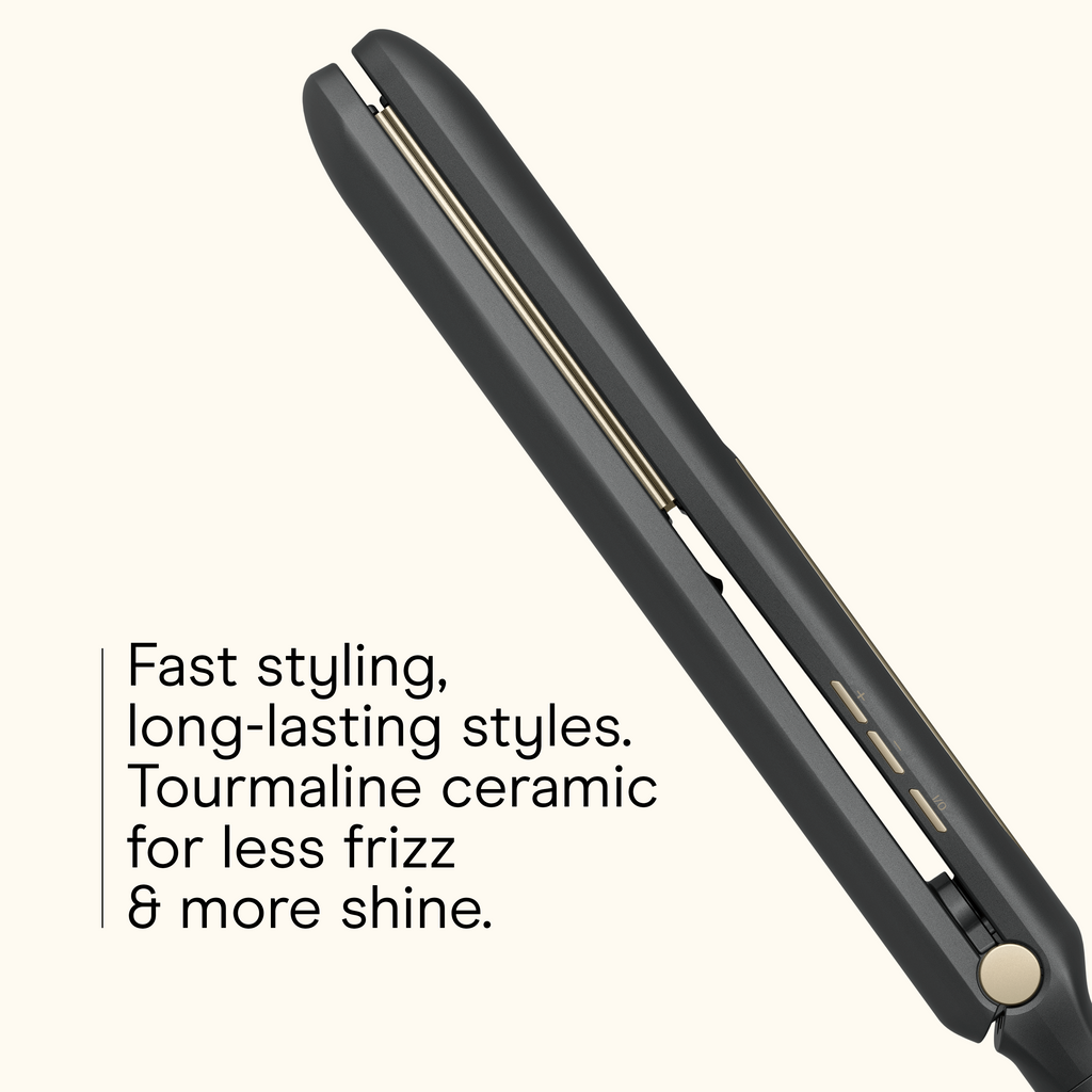 1" Tourmaline Ceramic Flat Iron