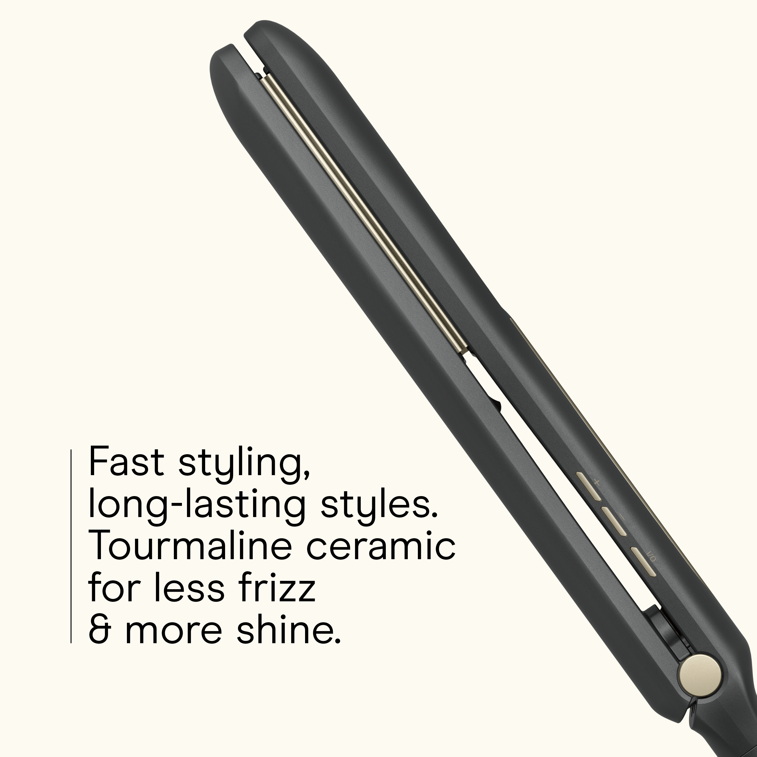 1" Tourmaline Ceramic Flat Iron