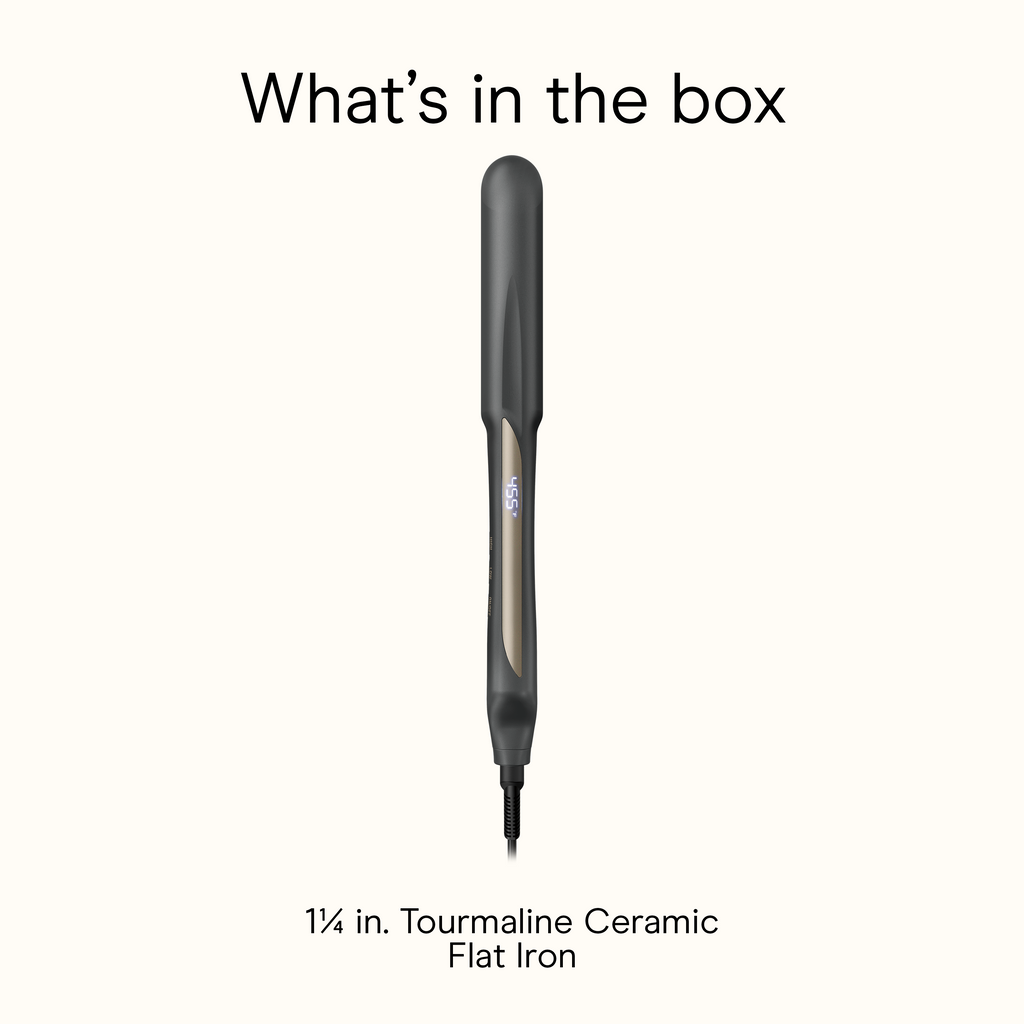 1&frac14;" Tourmaline Ceramic Flat Iron