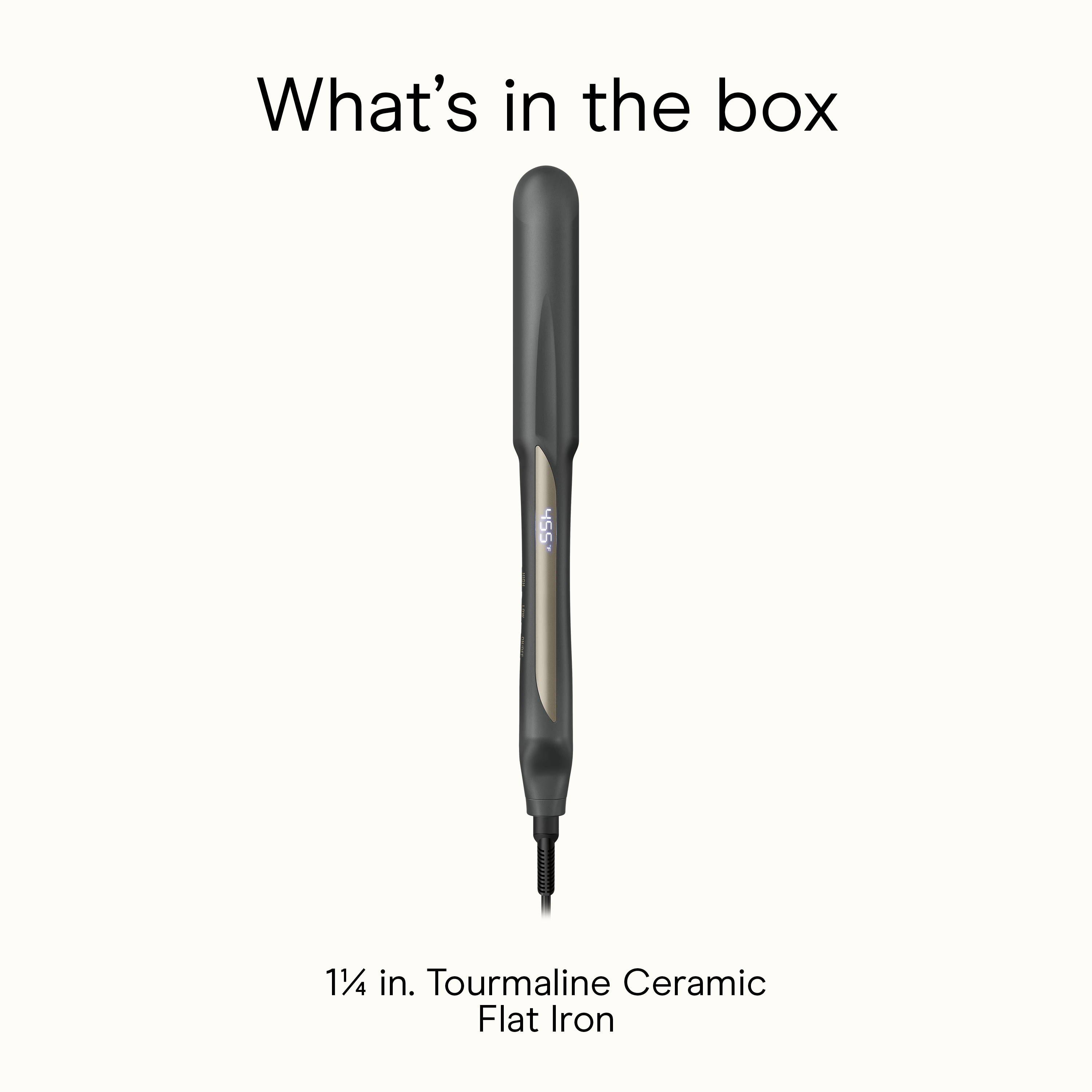 1&frac14;" Tourmaline Ceramic Flat Iron