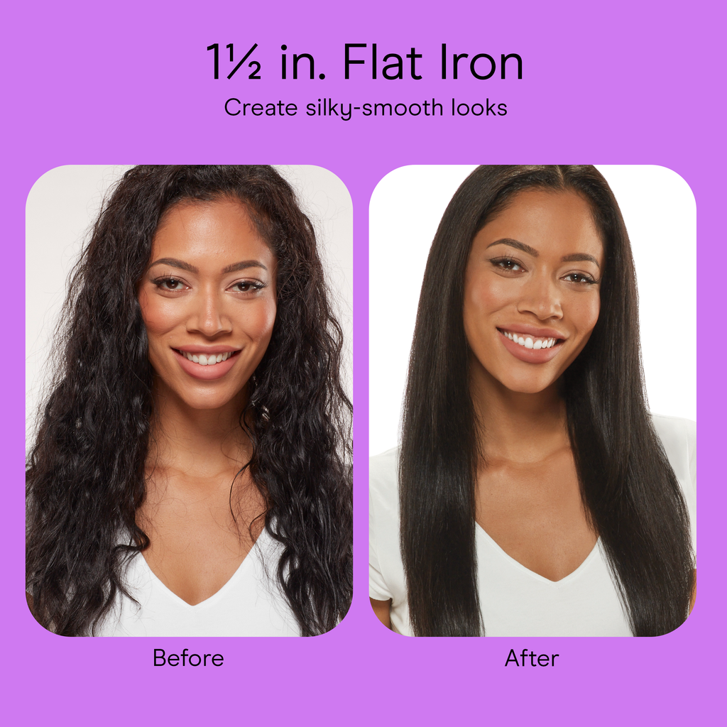 1-inch Rose Gold Ceramic Flat Iron