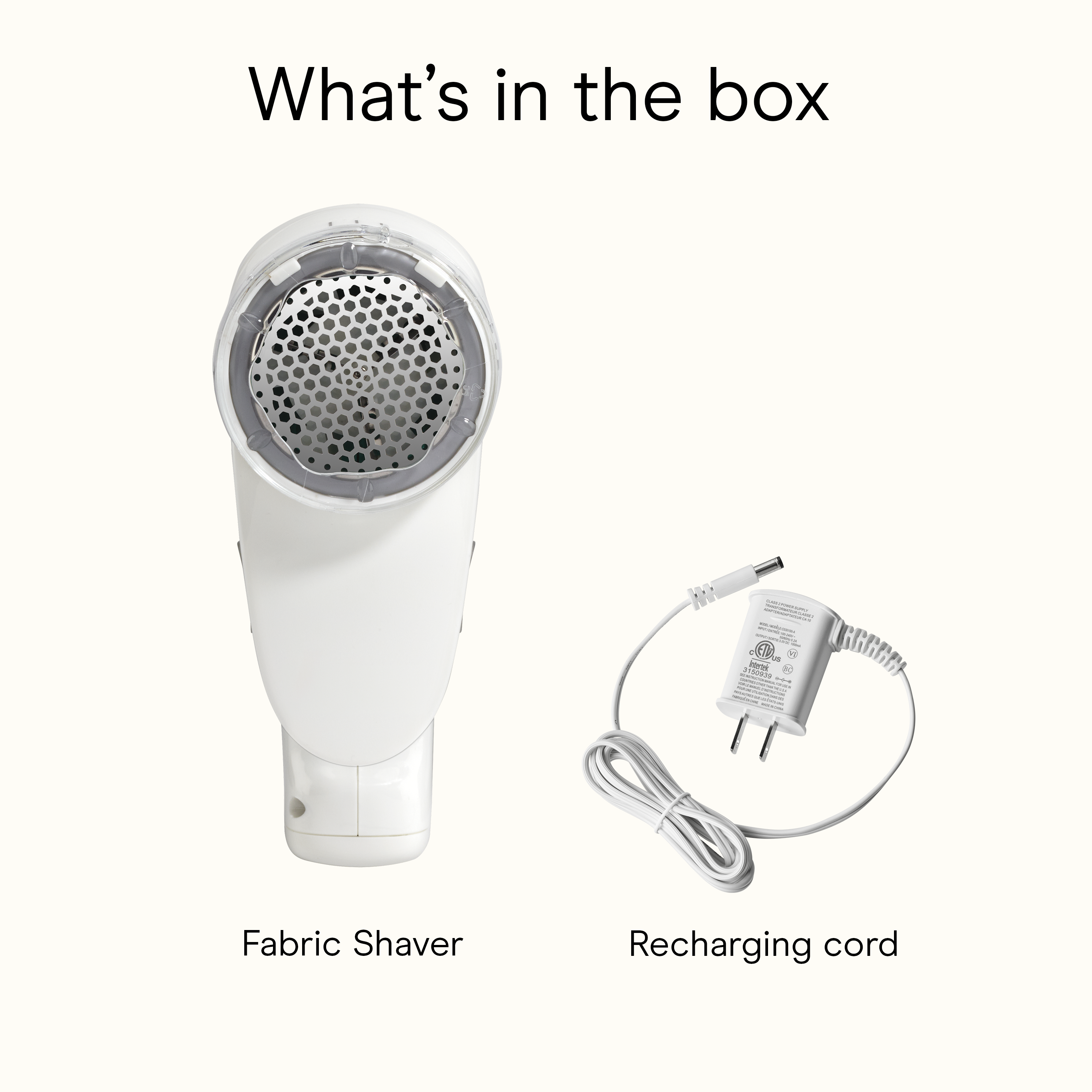 Rechargeable Fabric Shaver