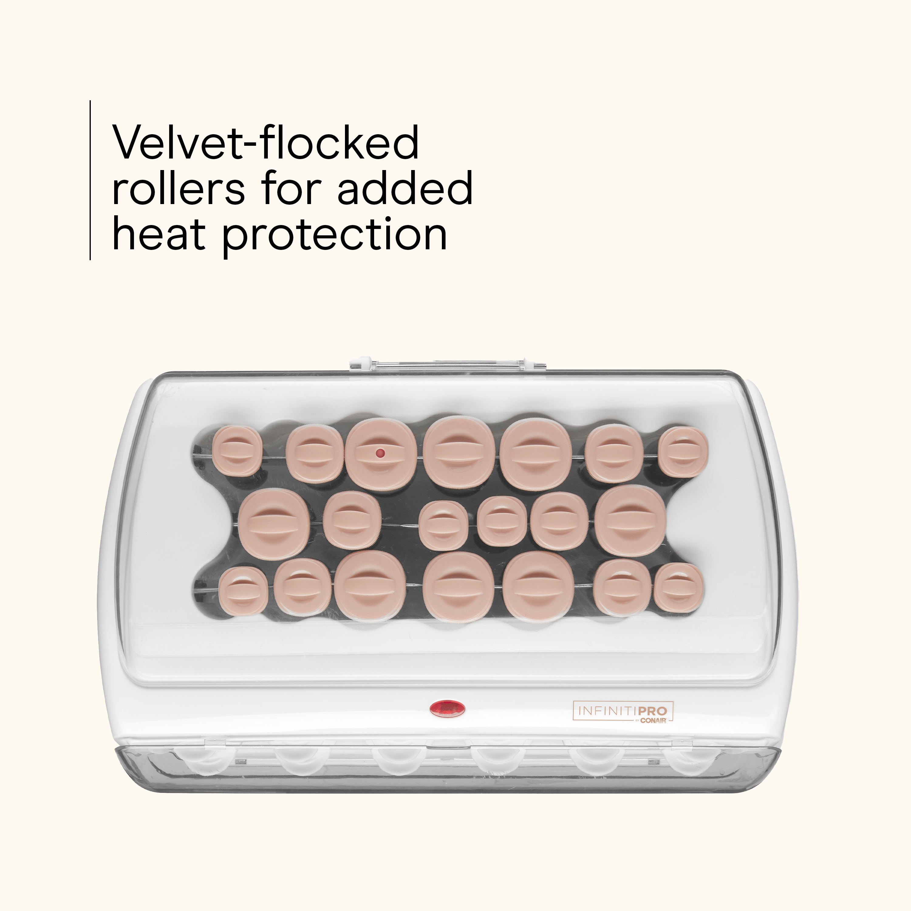 Ceramic Flocked Hot Rollers