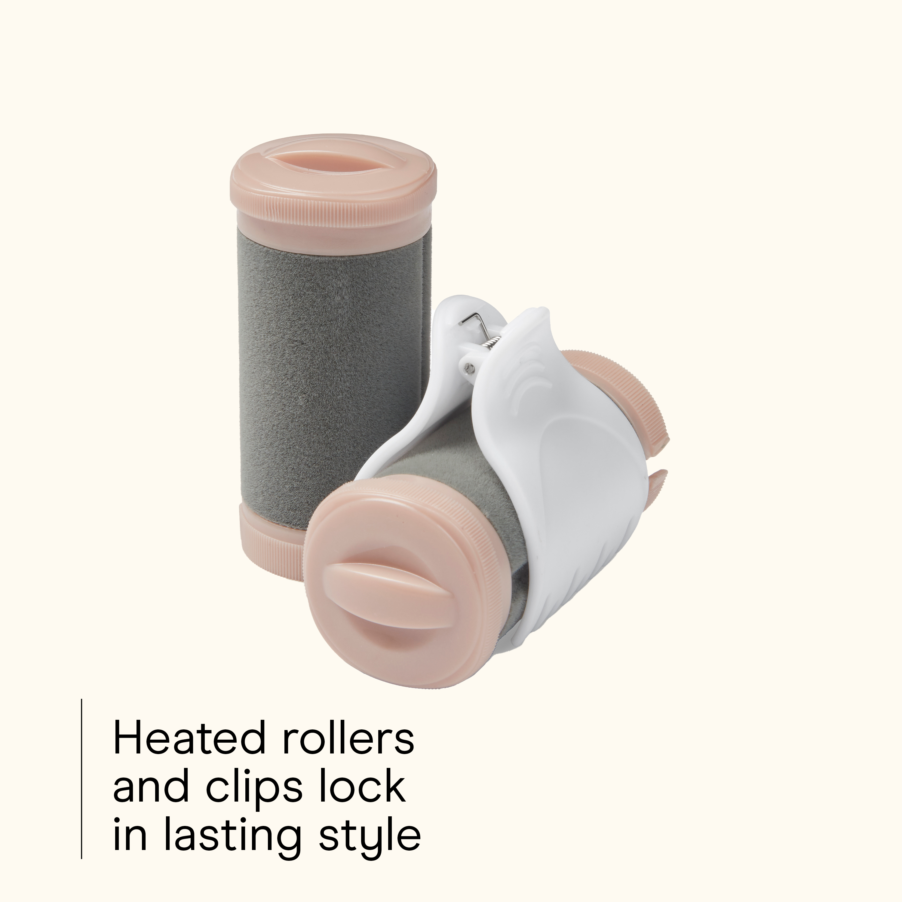 Ceramic Flocked Hot Rollers