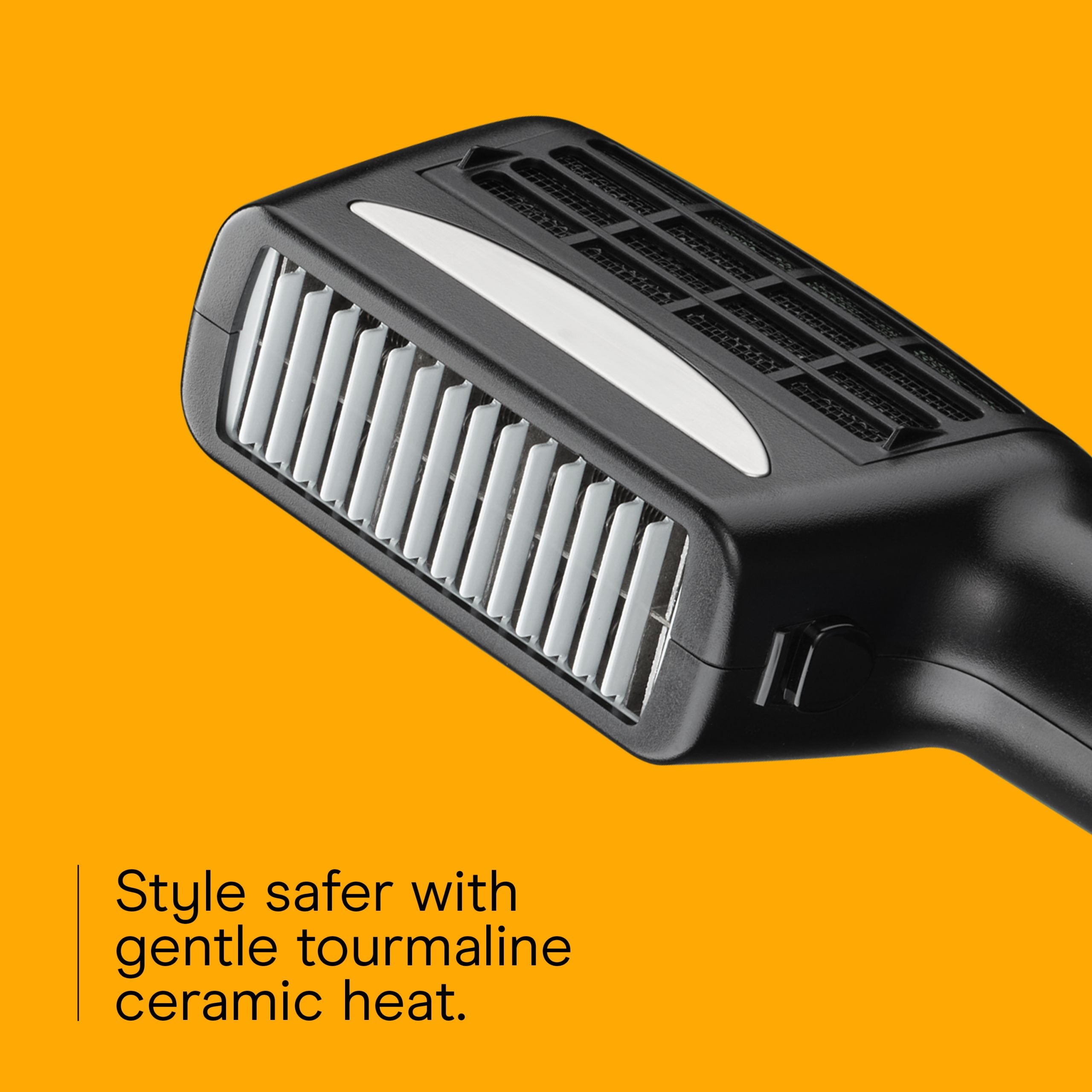 Detangle, Straighten & Volumize, 3-in-1 Ceramic Styling Hair Dryer
