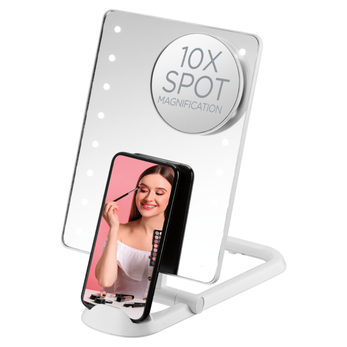 LED Hollywood Lighted Social Media Mirror